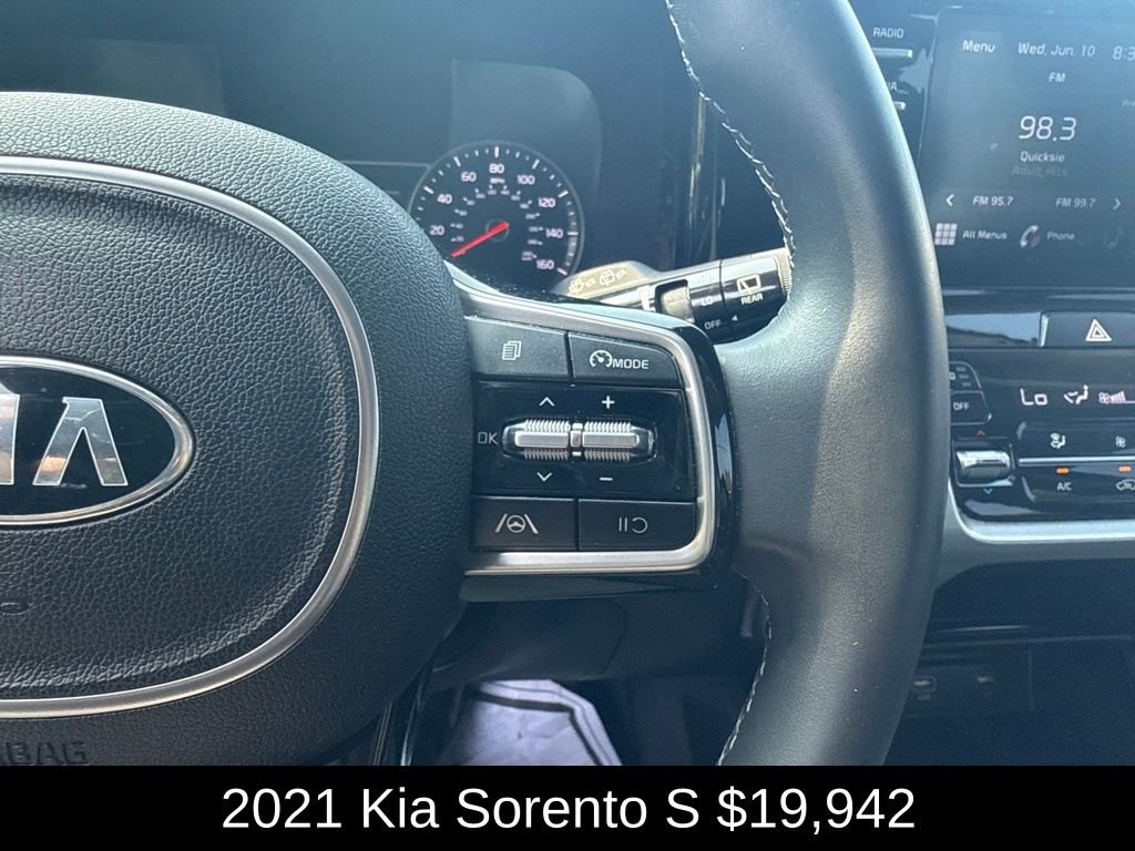 Used 2021 Ebony Black Kia S image 33