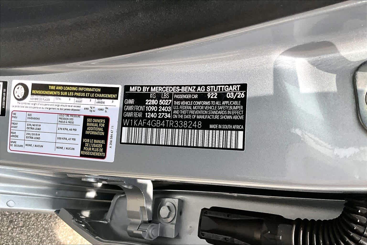 New 2026 Cirrus Silver Metallic Mercedes-Benz C 300 image 16