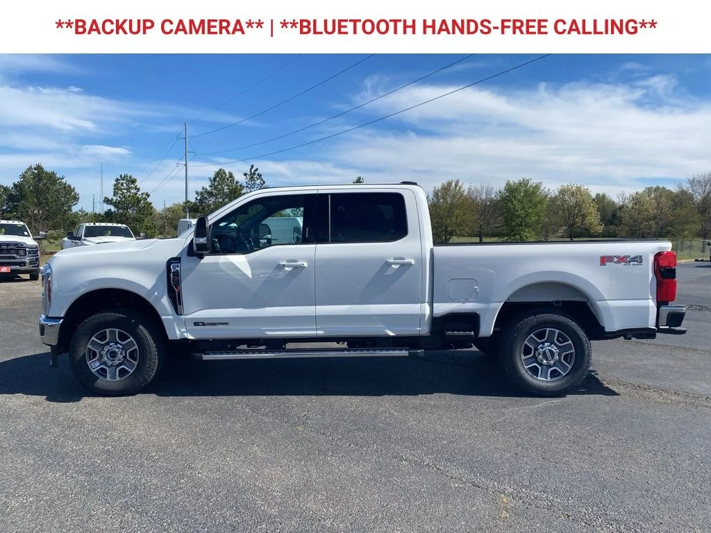 New 2026 Star White Metallic Tri-Coat Ford F-250® Lariat® image 5