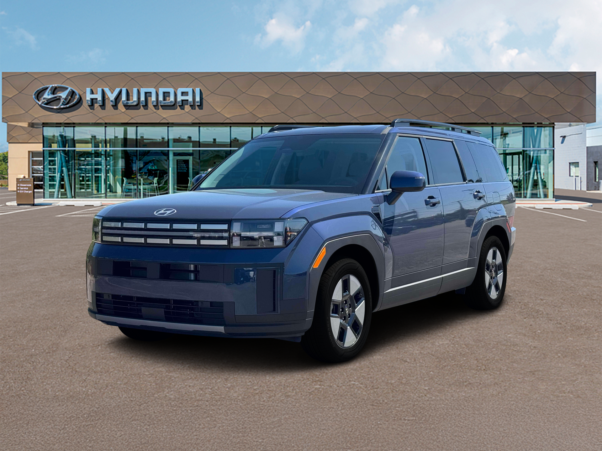 New 2027 Blue Hyundai SEL image 1