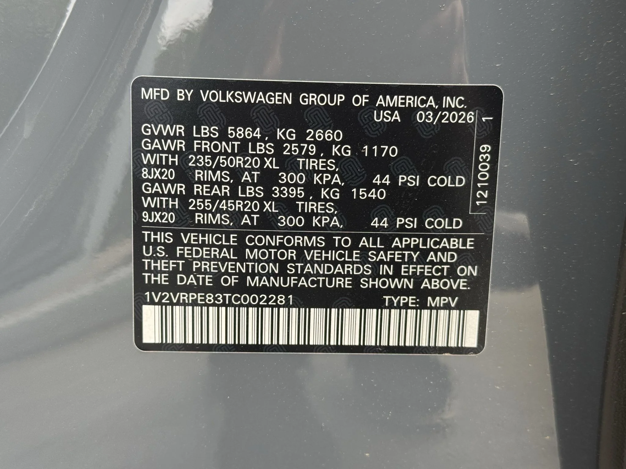 New 2026 Pure Gray Volkswagen Pro S image 39