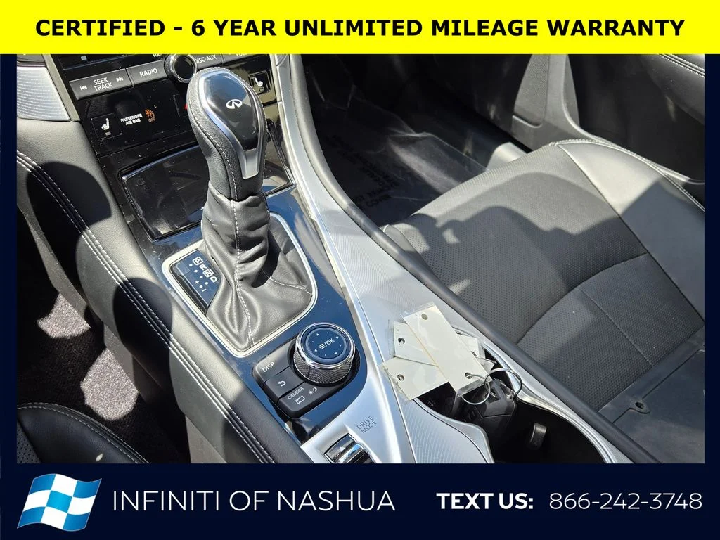 Certified Used 2023 Black INFINITI LUXE image 25