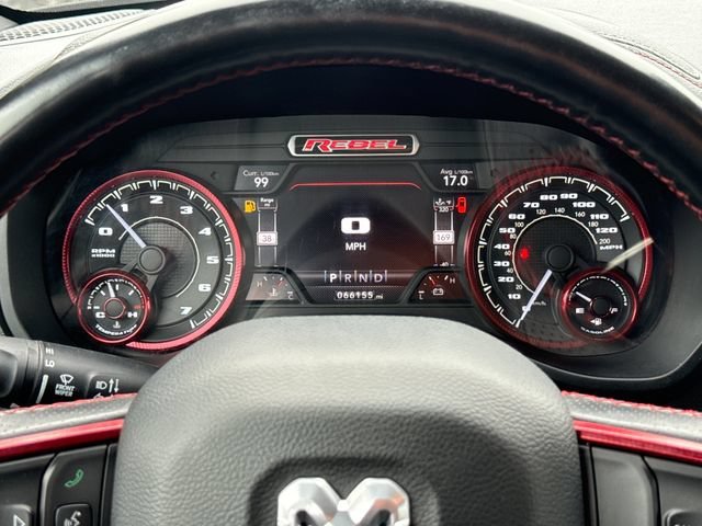 Used 2022 Diamond Black Crystal Pearlcoat Ram Rebel image 14