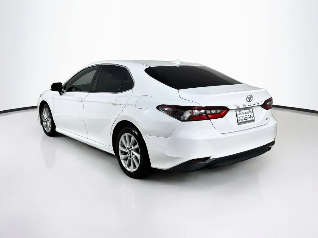 Used 2023 White Toyota LE image 5
