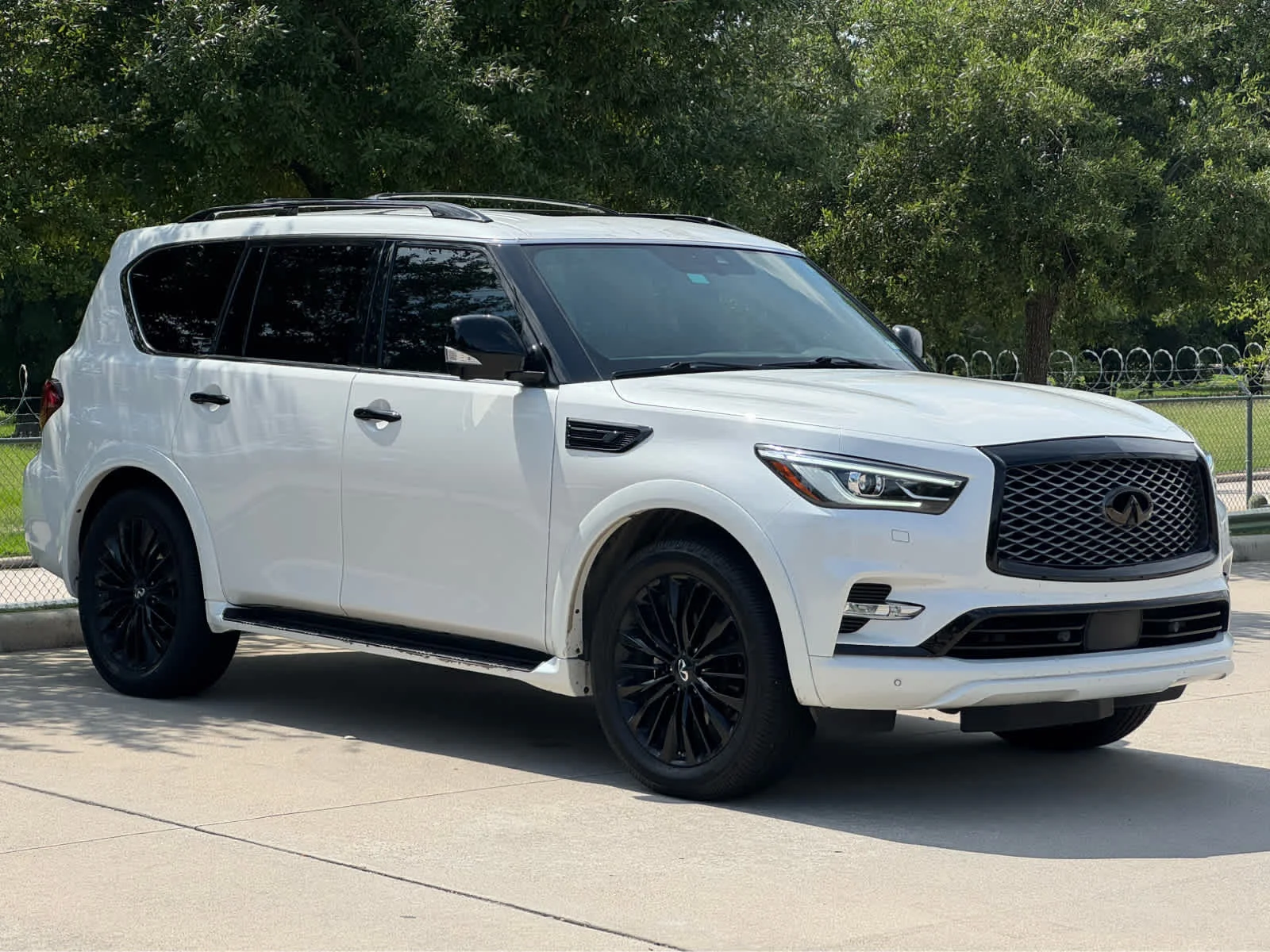 Used 2021 Moonstone White INFINITI SENSORY image 4