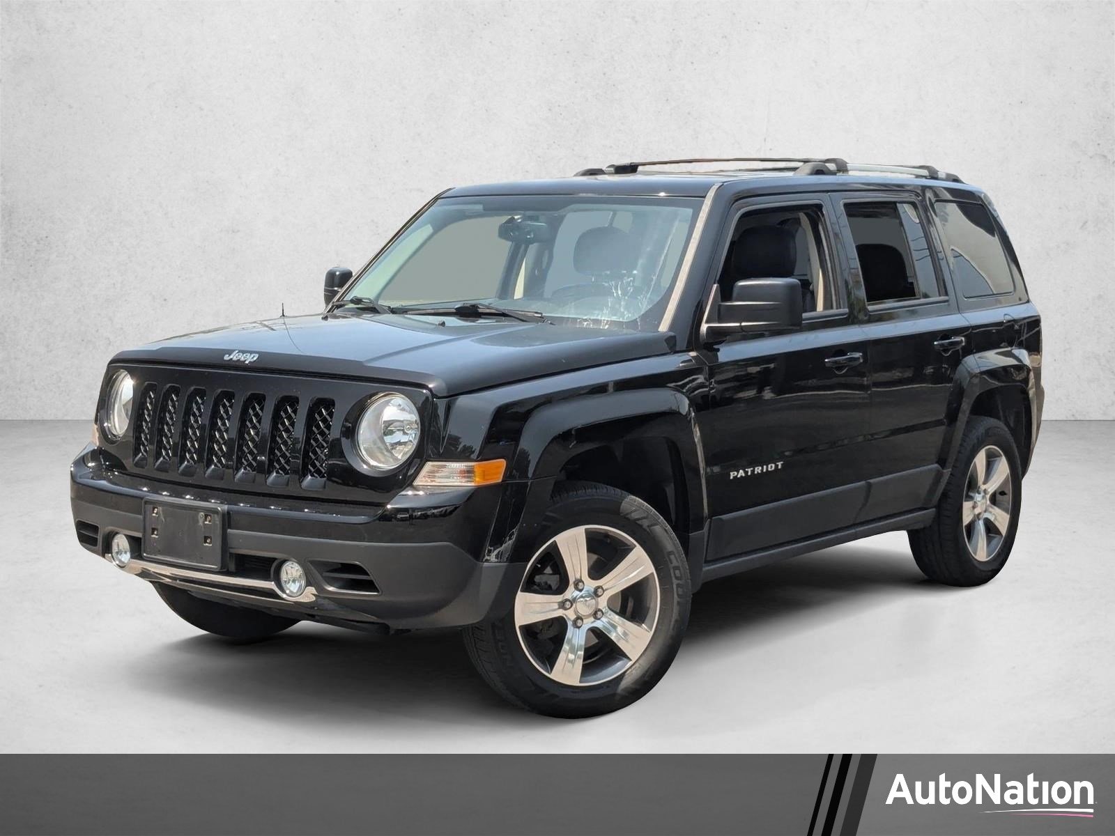 Used 2017 Black Clearcoat Jeep High Altitude image 1