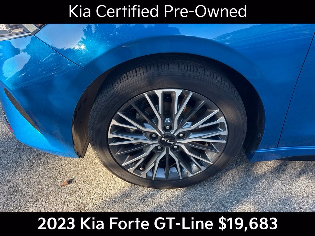 Certified Used 2023 Blue Kia GT-Line image 10