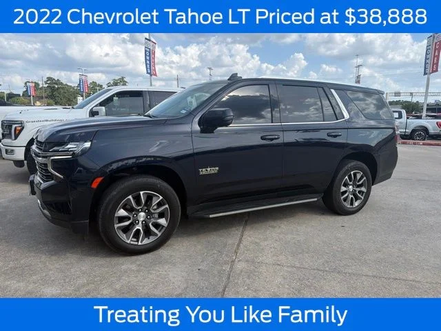 Used 2022 Midnight Blue Metallic Chevrolet LT image 1