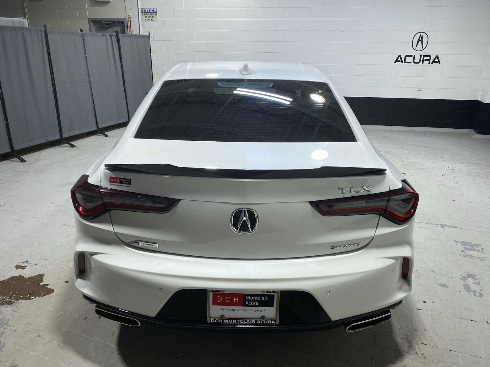 Certified Used 2023 Platinum White Pearl Acura w/A-Spec Package image 32