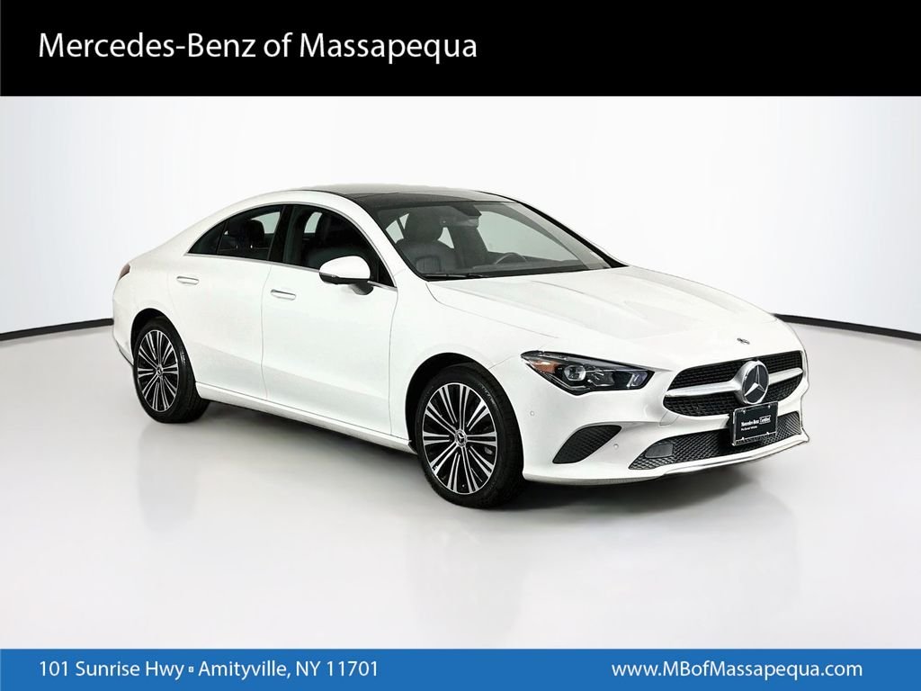 Used 2022 White Mercedes-Benz CLA 250 image 1