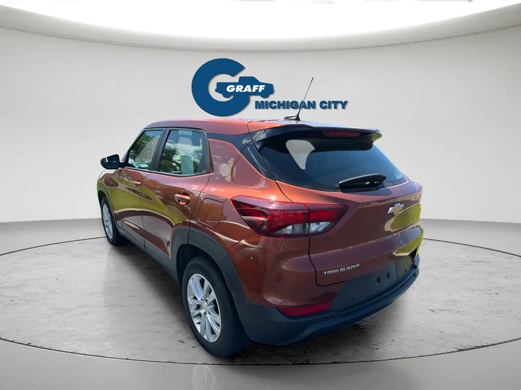 Used 2021 DARK COPPER METALLIC Chevrolet LS image 2
