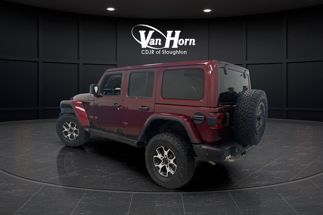 Used 2021 Snazzberry Pearlcoat Jeep Unlimited Rubicon 392 image 3