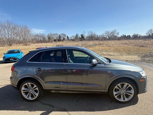 Used 2018 Audi Q3 Premium Plus with VIN WA1JCCFS7JR008979 for sale in Rochester, Minnesota