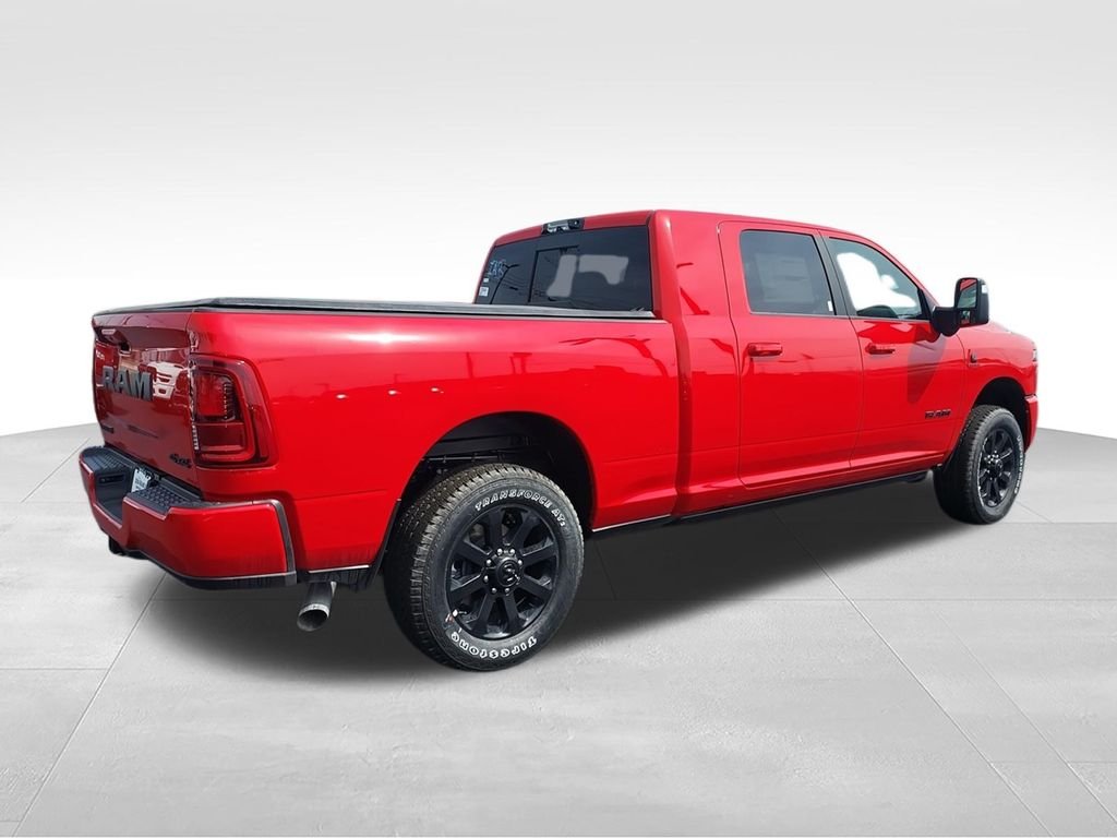 New 2026 Flame Red Clear-Coat Exterior Paint RAM Laramie image 8
