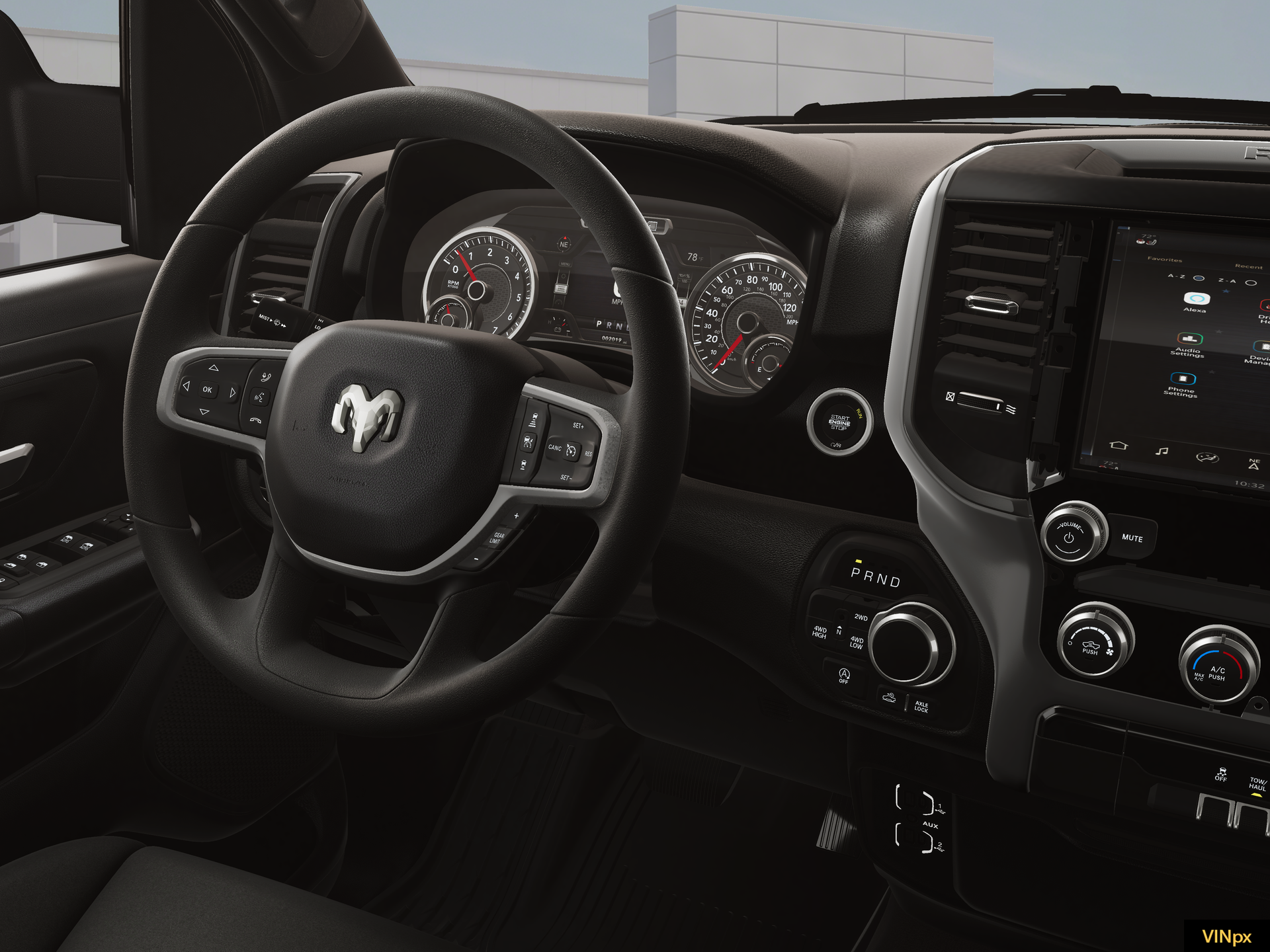 New 2026 Diamond Black Crystal Pearl-Coat Exterior Paint RAM Warlock image 20