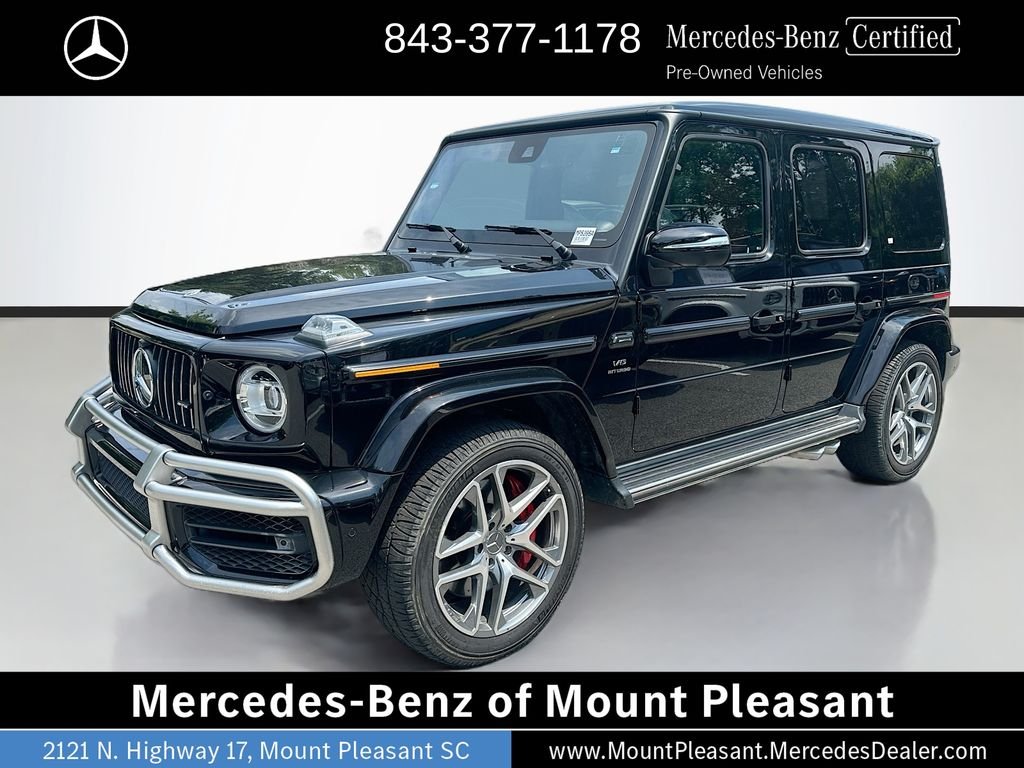 Certified Used 2022 Black Mercedes-AMG G 63 AMG® image 1