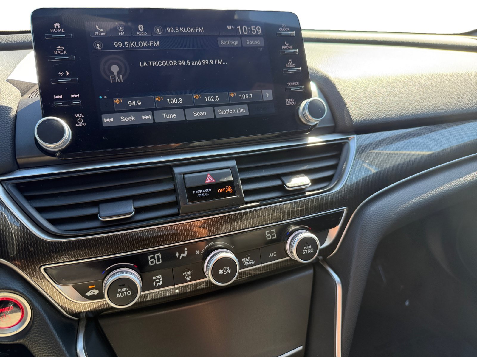 Certified Used 2022 Gray Pearl Honda Sport image 12