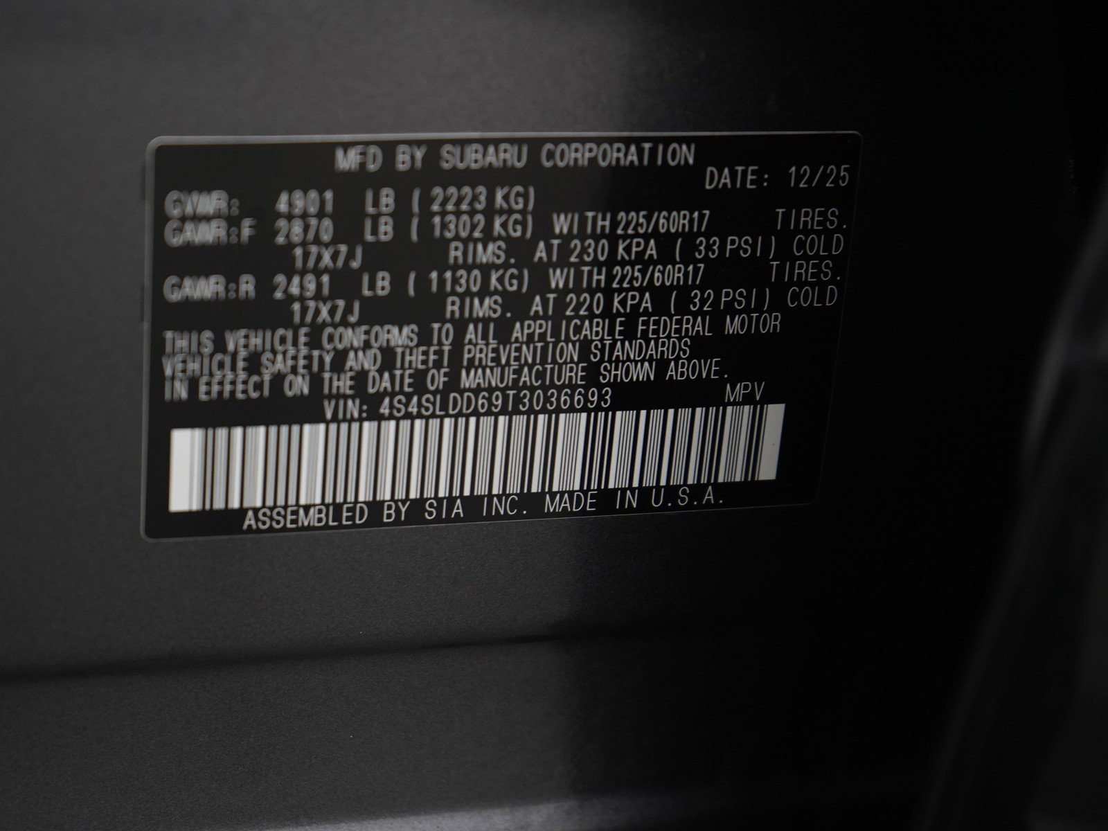 Certified Used 2026 Magnetite Gray Metallic Subaru Premium image 27