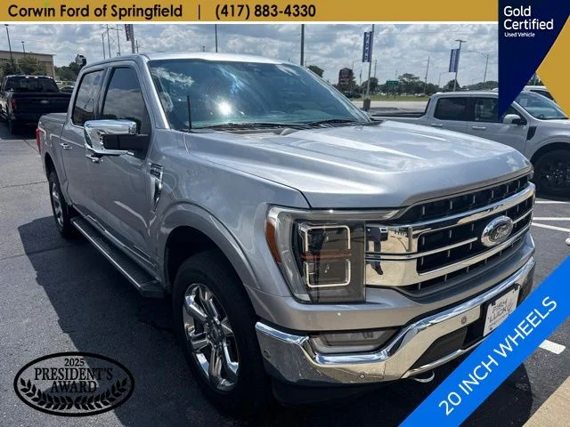 Certified Used 2022 Silver Metallic Ford Lariat image 8