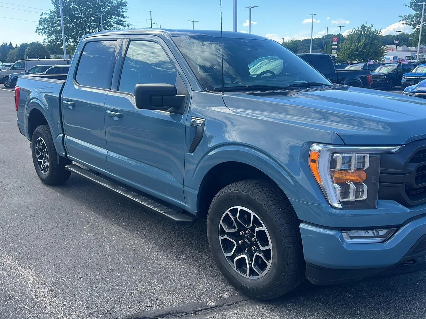 Used 2023 Ford F-150 XLT with VIN 1FTEW1EP6PKD67712 for sale in Winona, Minnesota