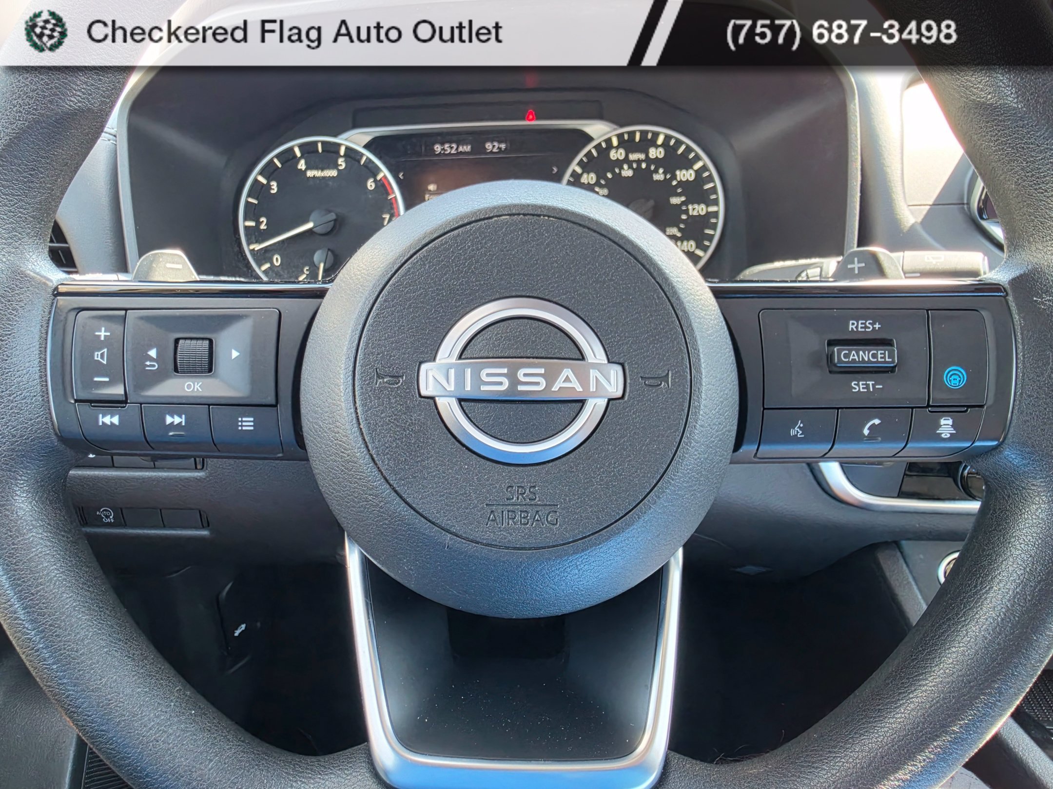 Used 2023 Gun Metallic Nissan SV image 12
