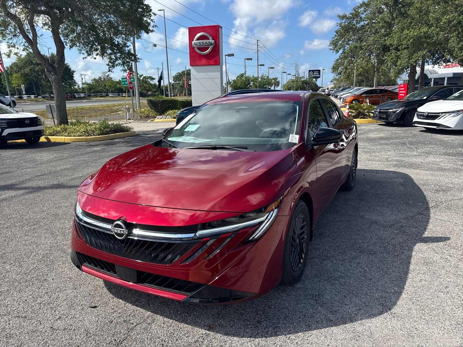 New 2026 Red Nissan SV image 3