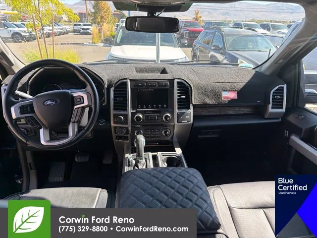 Used 2018 Blue Ford Lariat image 11