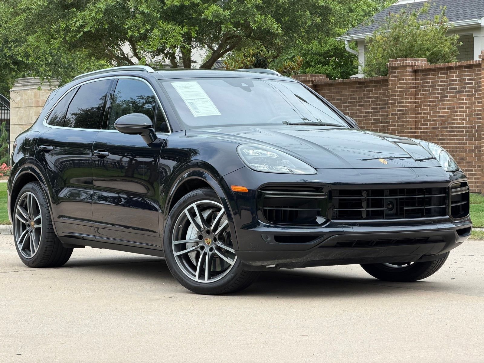 Used 2020 Blue Porsche Turbo image 1