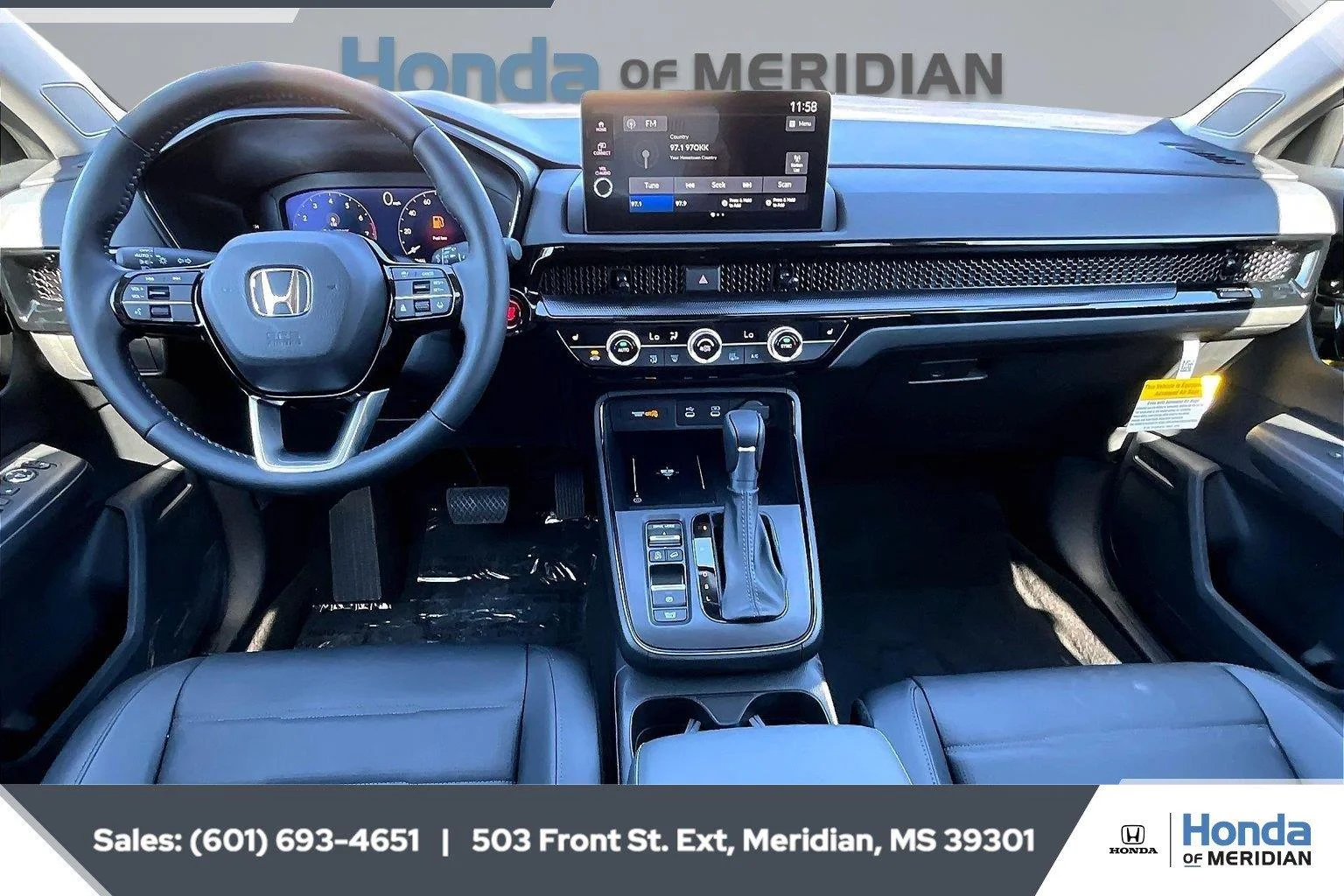New 2027 Canyon River Blue Metallic Honda EX-L 2WD image 8
