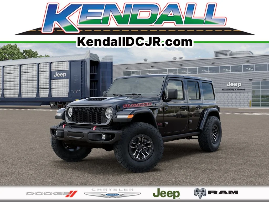 New 2026 Black Clear-Coat Exterior Paint Jeep Rubicon X image 1