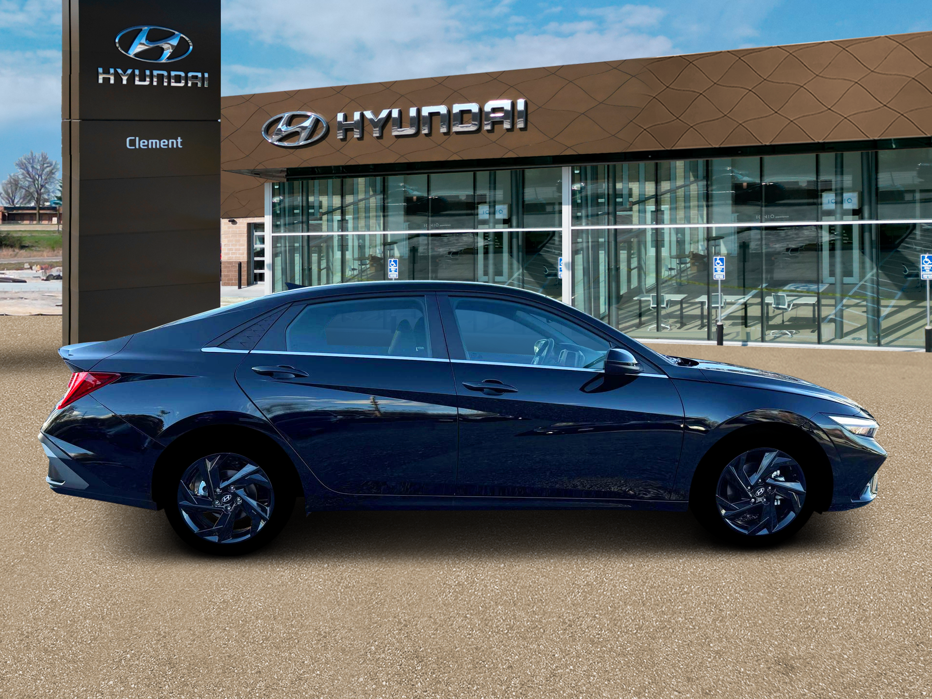 New 2026 Black Hyundai SEL Sport image 9