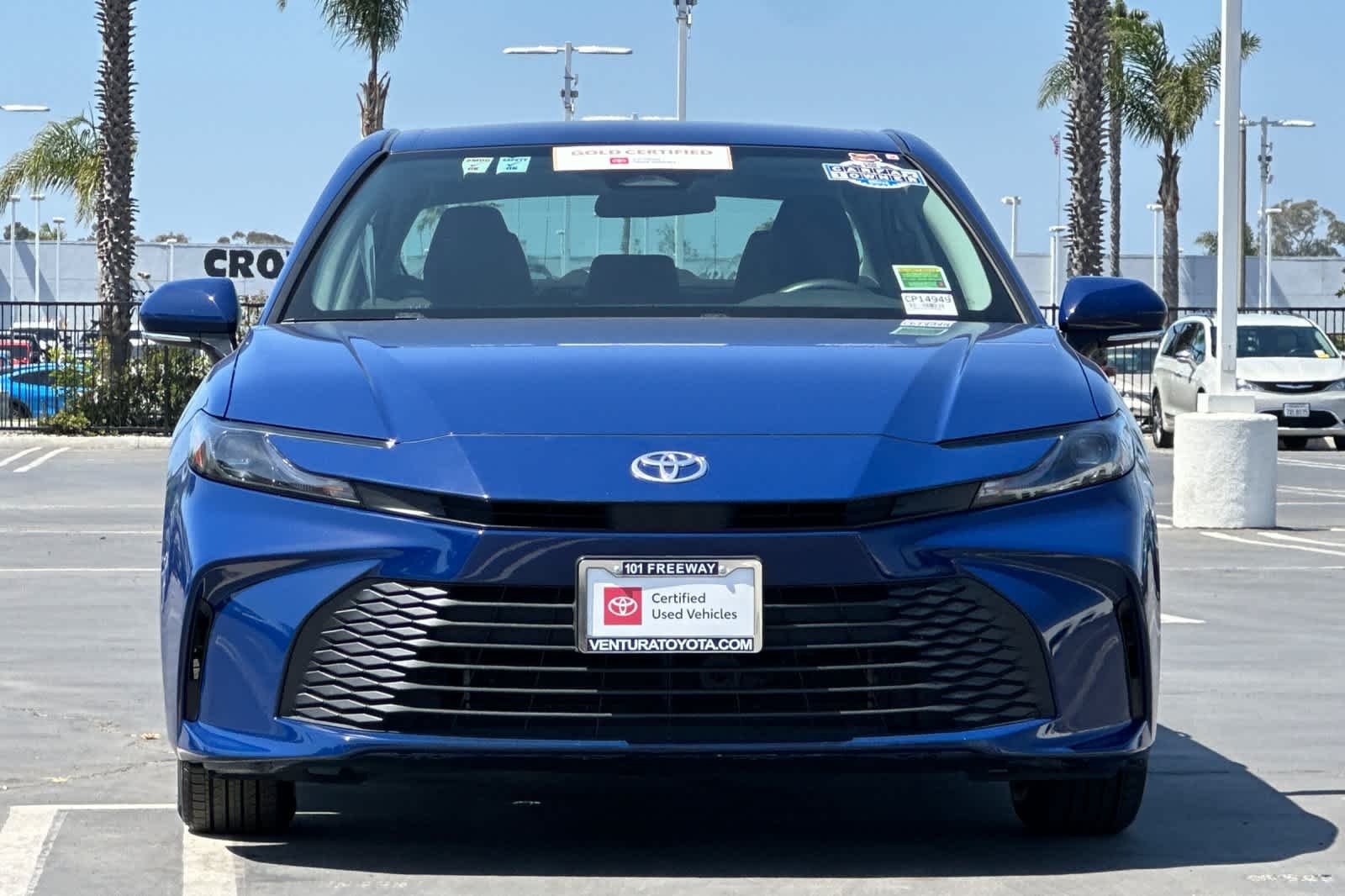 Certified Used 2025 Reservoir Blue Toyota LE image 9