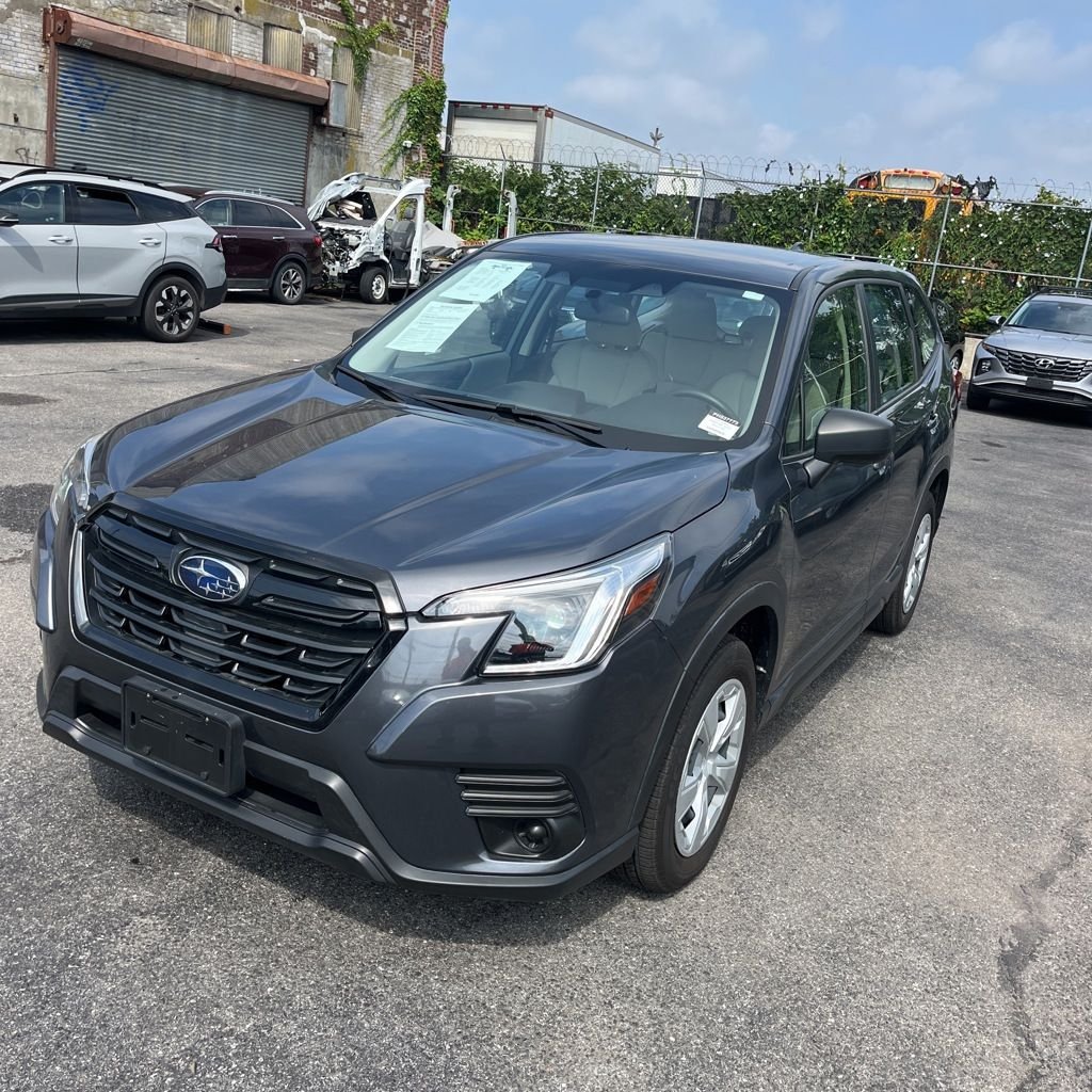 Used 2023 Magnetite Gray Metallic Subaru Base image 3