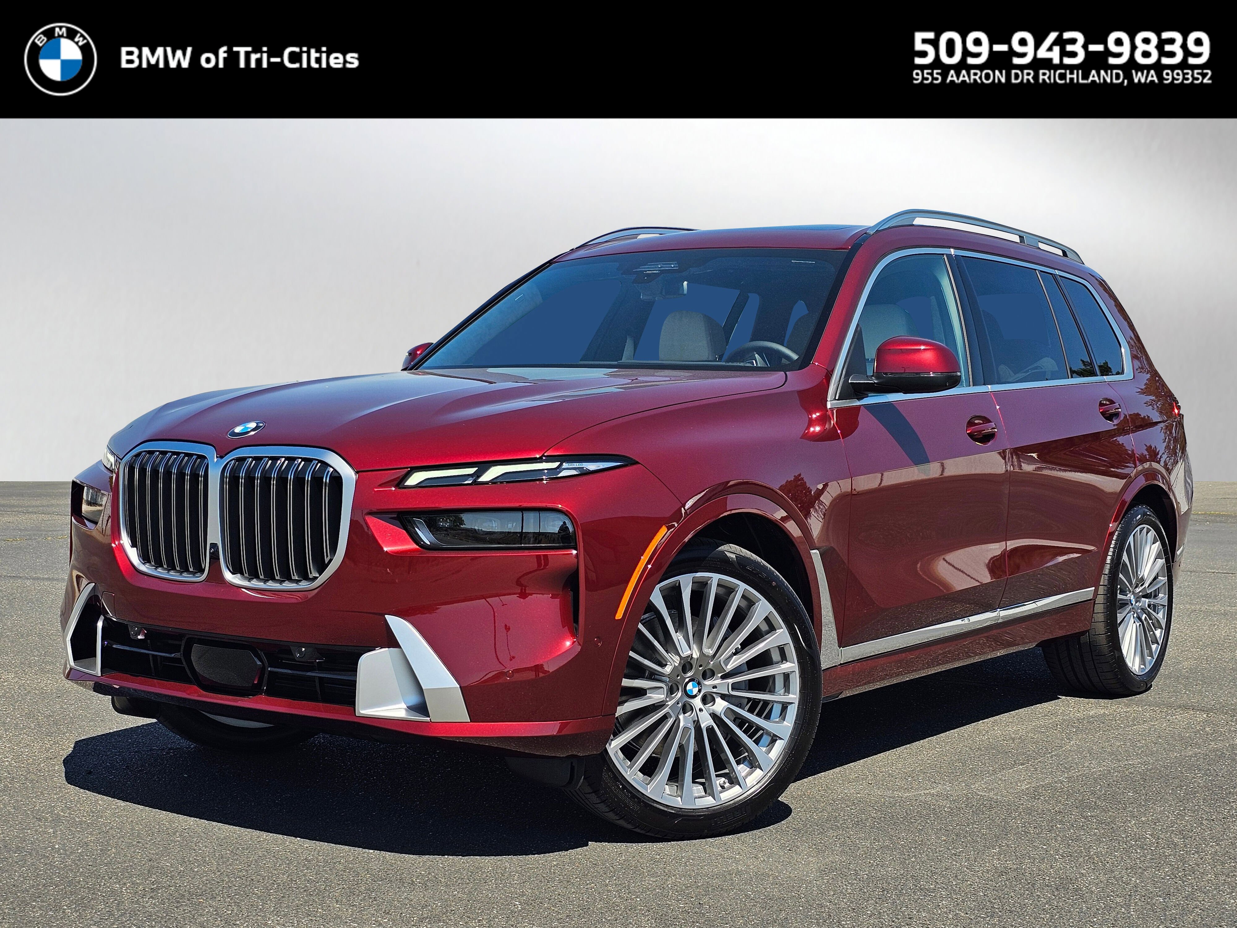 New 2026 BMW X7 xDrive40i Sport Utility in Richland #15053 BMW