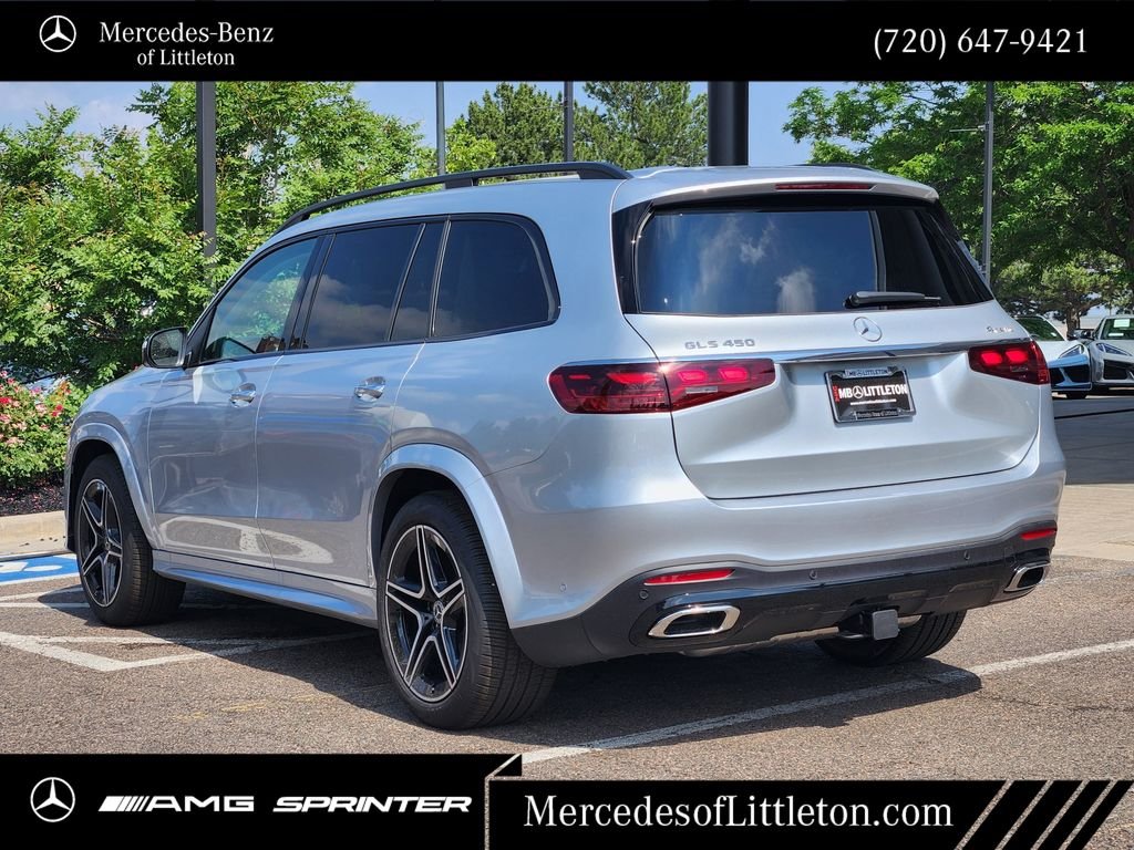 New 2026 Cirrus Silver Metallic Mercedes-Benz GLS 450 image 5