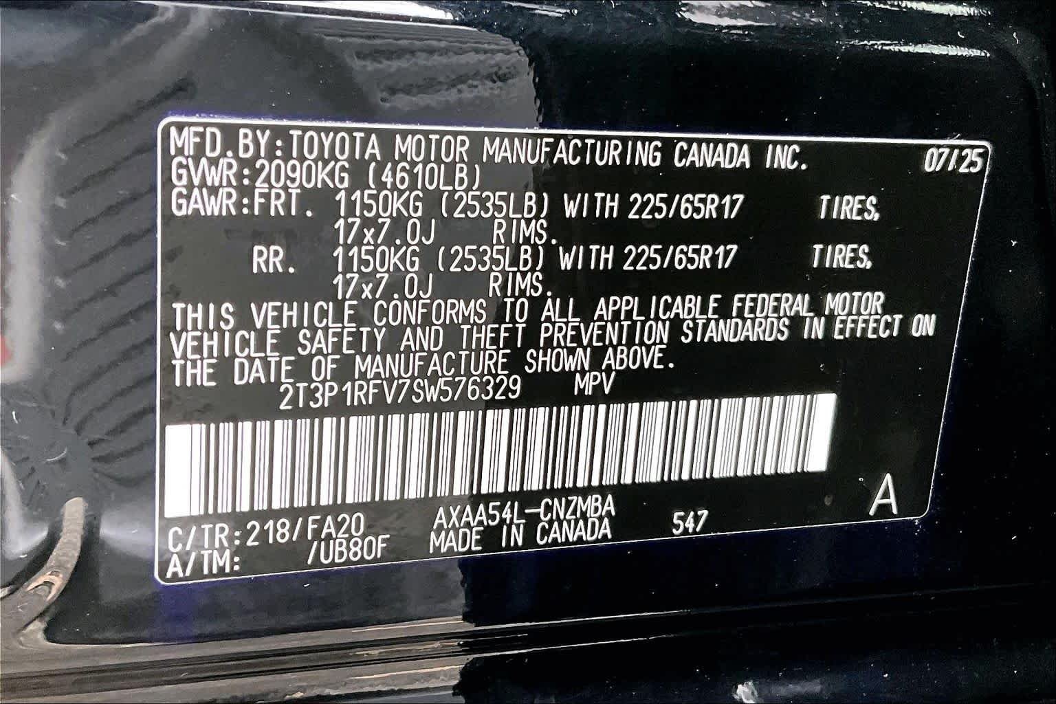 Used 2025 Midnight Black Metallic Toyota XLE image 34