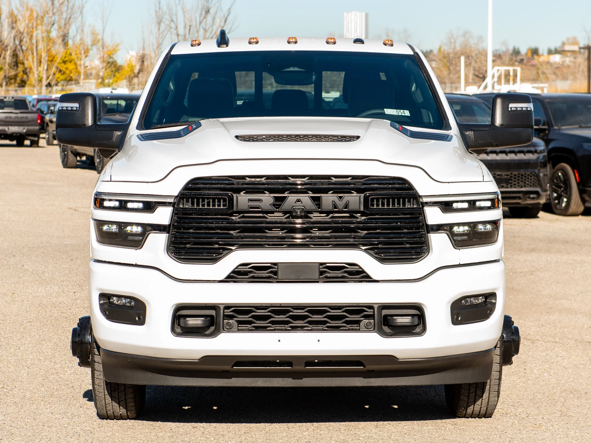 New 2027 White RAM Laramie Night* Mega Cab 4x4, Towing Tech Group, Heated/Ventilated Leather, Remote Start image 10