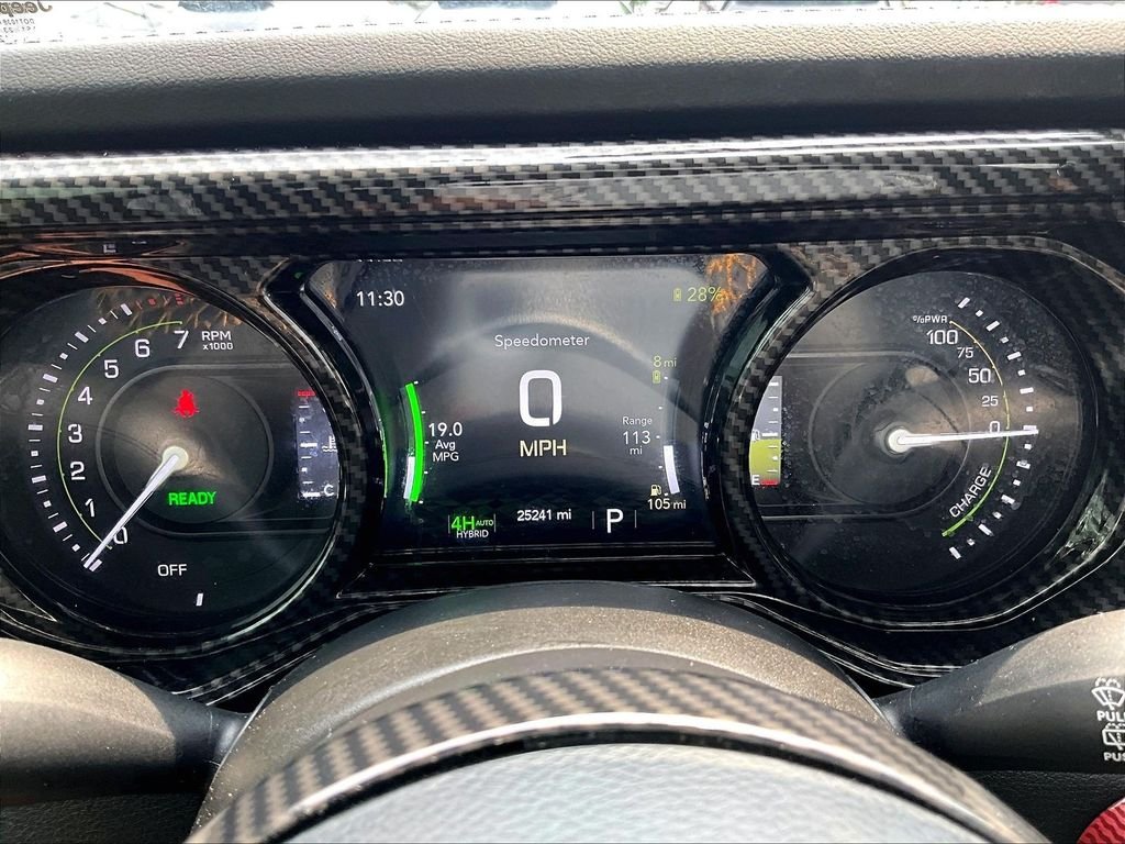 Used 2024 White Jeep Sahara 4xe image 24