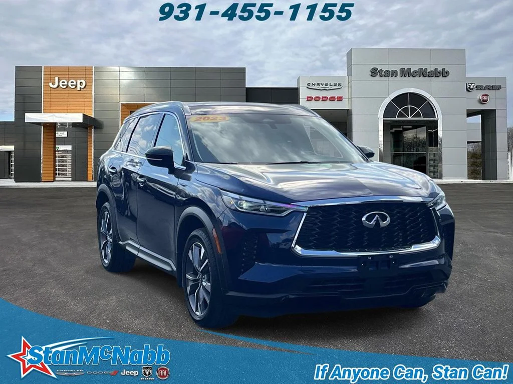 Used 2023 Grand Blue INFINITI LUXE image 1