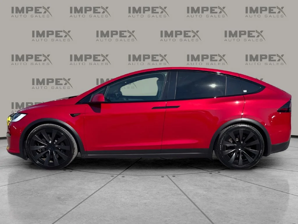 Used 2022 Red Tesla Base image 2