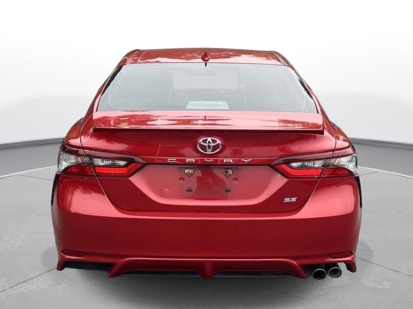 Certified Used 2022 Supersonic Red Toyota SE image 7