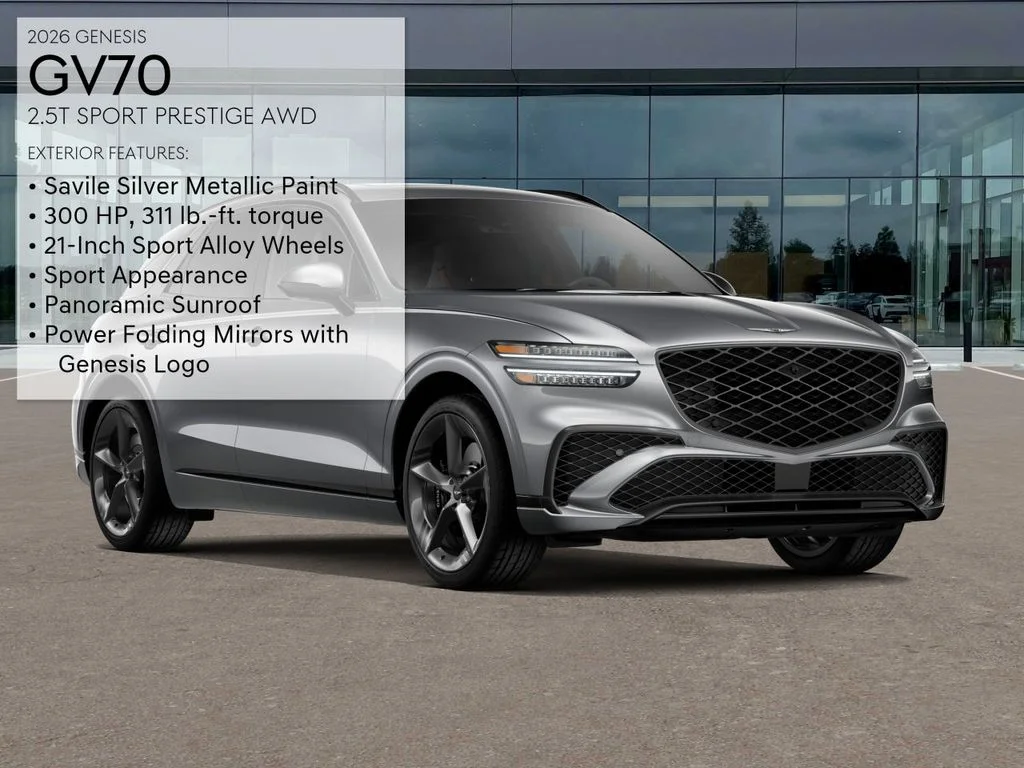 New 2026 Savile Silver Genesis 2.5T Sport Prestige image 3
