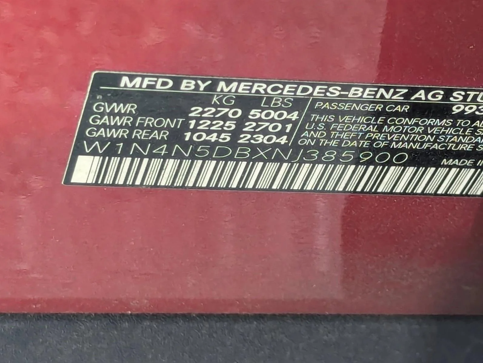 Used 2022 Manufaktur Patagonia Red Mercedes-Benz AMG® GLA 45 image 22