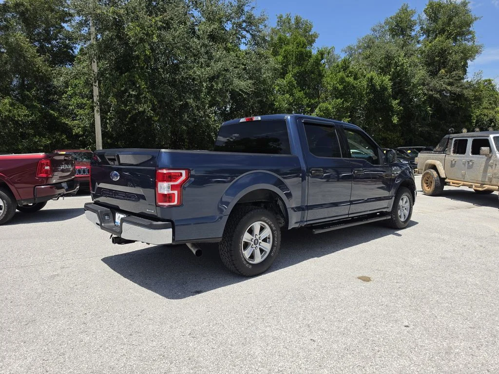 Certified Used 2019 Blue Ford XLT image 4