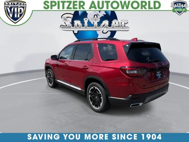 New 2026 Radiant Red Metallic II Honda AWD Touring Blackout image 7