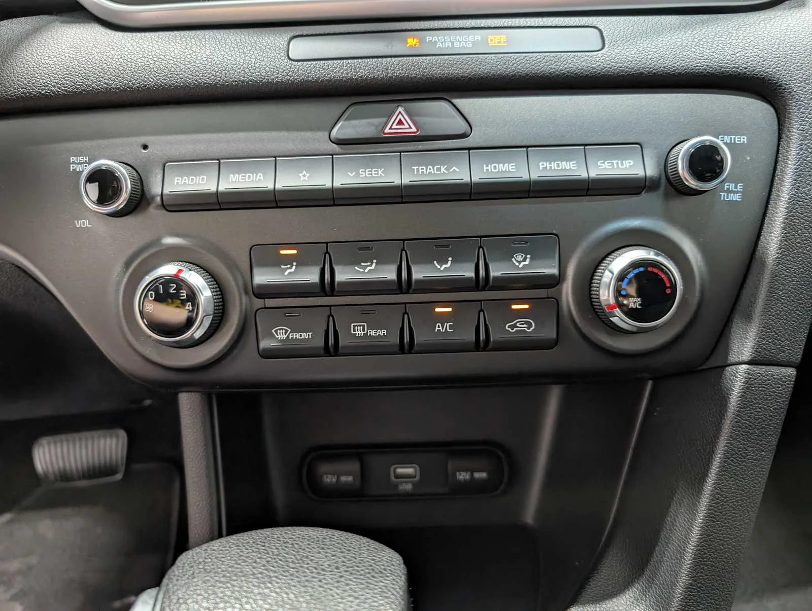 Used 2020 Burnished Copper Kia LX image 29