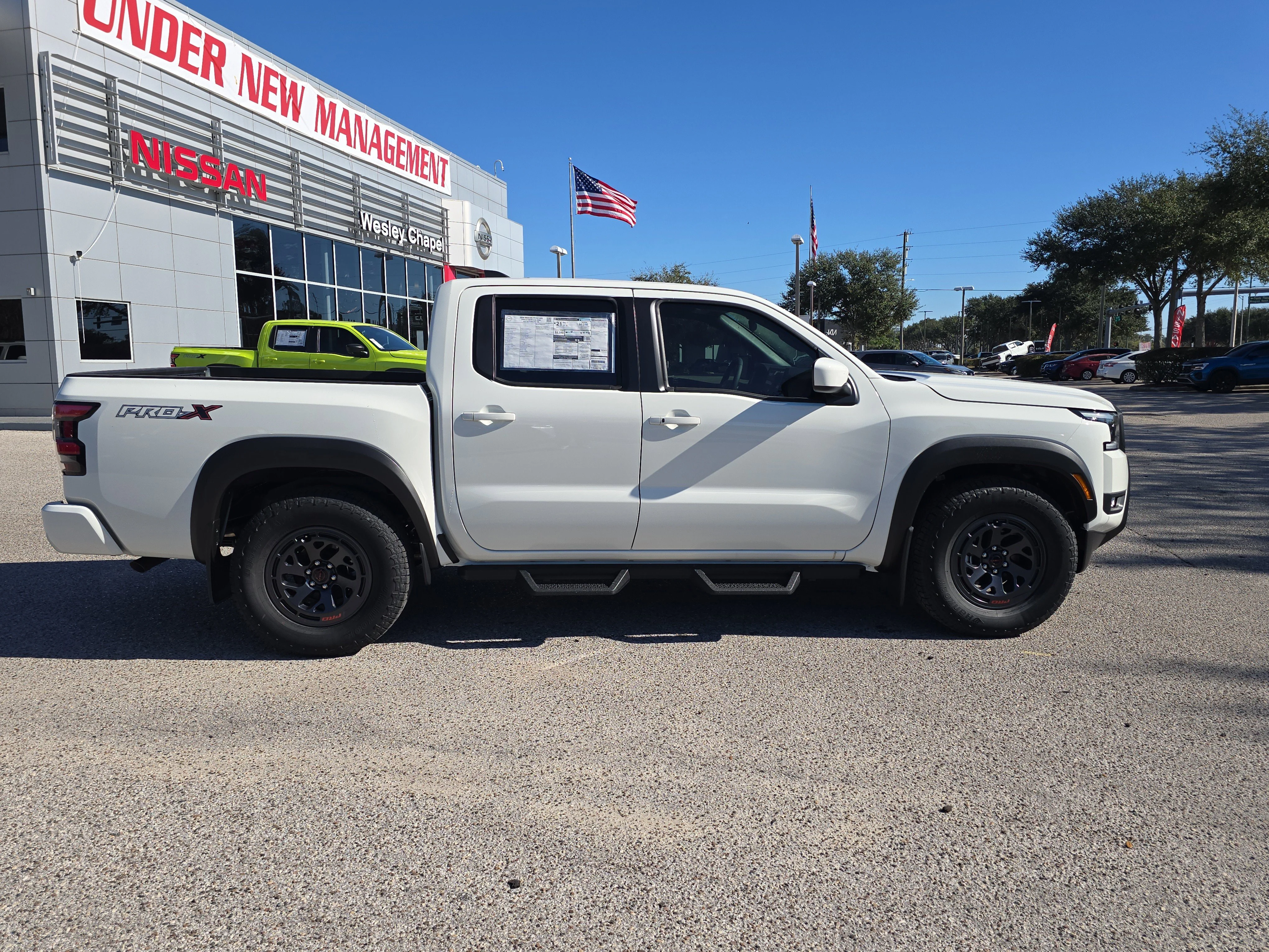 New 2026 Glacier White Nissan Crew Cab PRO-X® image 9
