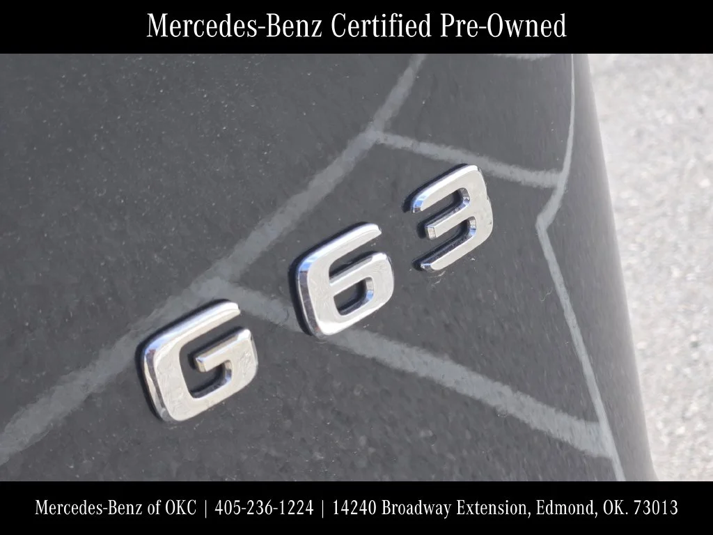 Certified Used 2025 Obsidian Black Mercedes-Benz G 63 AMG® image 12