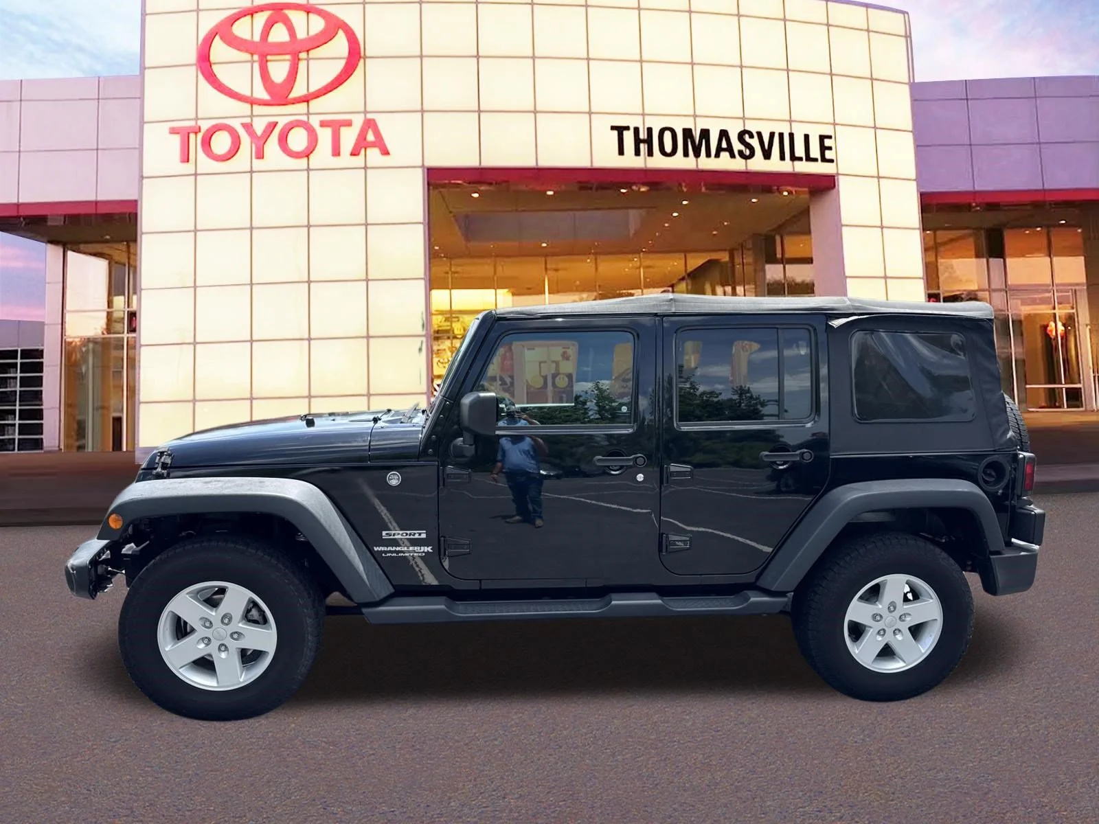 Used 2018 Black Clearcoat Jeep  image 8