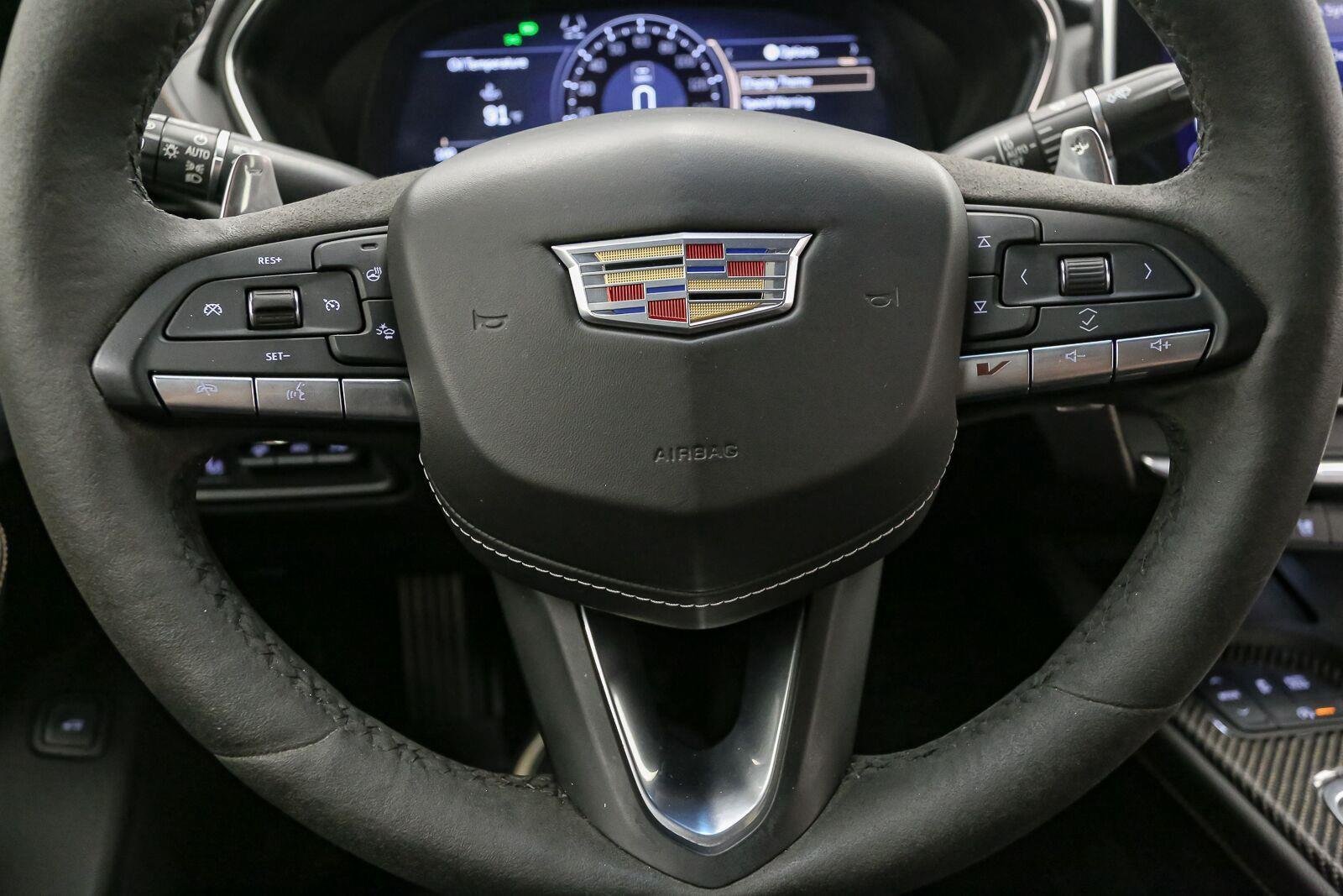 Used 2022 Summit White Cadillac VSERIES image 41